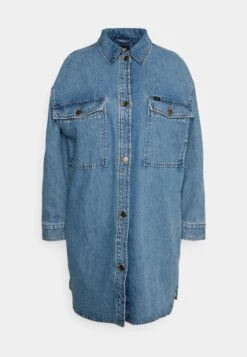 Lee Elongated Overshirt - Chemisier - Marine Blue -Lee Boutique ec0a43f518114c319f30ea46db2ad802