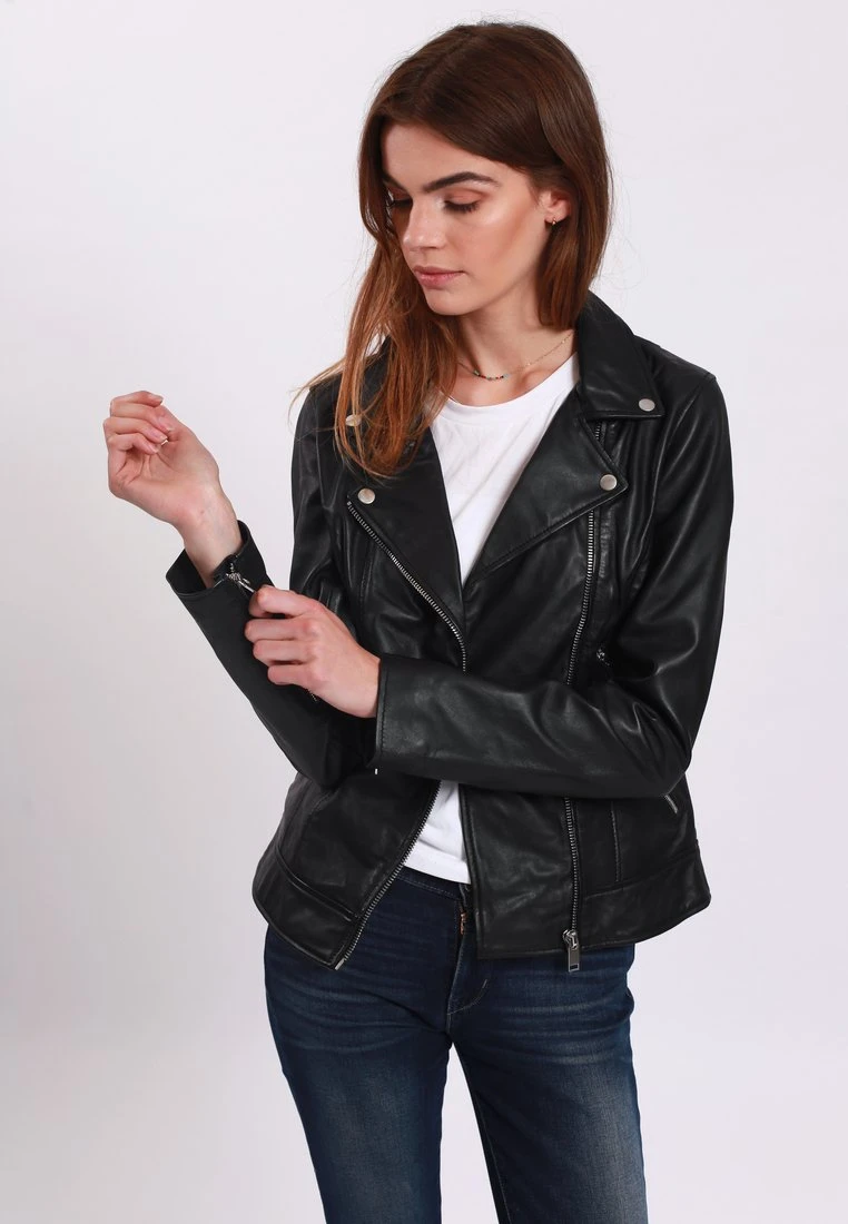 Lee Cooper Beline - Veste En Cuir - Black 3 Lee Cooper Beline - Veste En Cuir - Black
