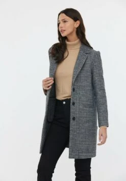 Lee Cooper Fida - Manteau Court - Noir/Blanc -Lee Boutique f04445dce6294a05ac40c574dcd8b068