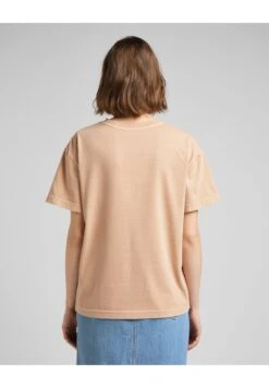 Lee T-Shirt Basique - Beige 10 Lee T-Shirt Basique - Beige -Lee Boutique f2cea94767c149a088cf93987d92462c