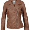 Lee Cooper Bonnie - Veste En Cuir - Cognac -Lee Boutique fb8f17e6736c4cf0a026a7d06d7271a9