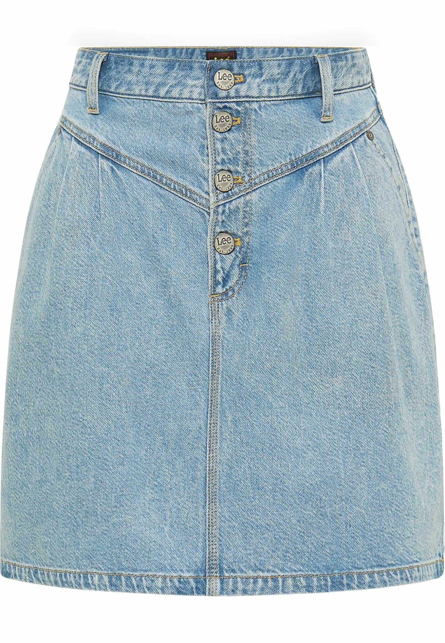 Lee Jupe Trapèze - Frosted Blue 6 Lee Jupe Trapèze - Frosted Blue – Image 4