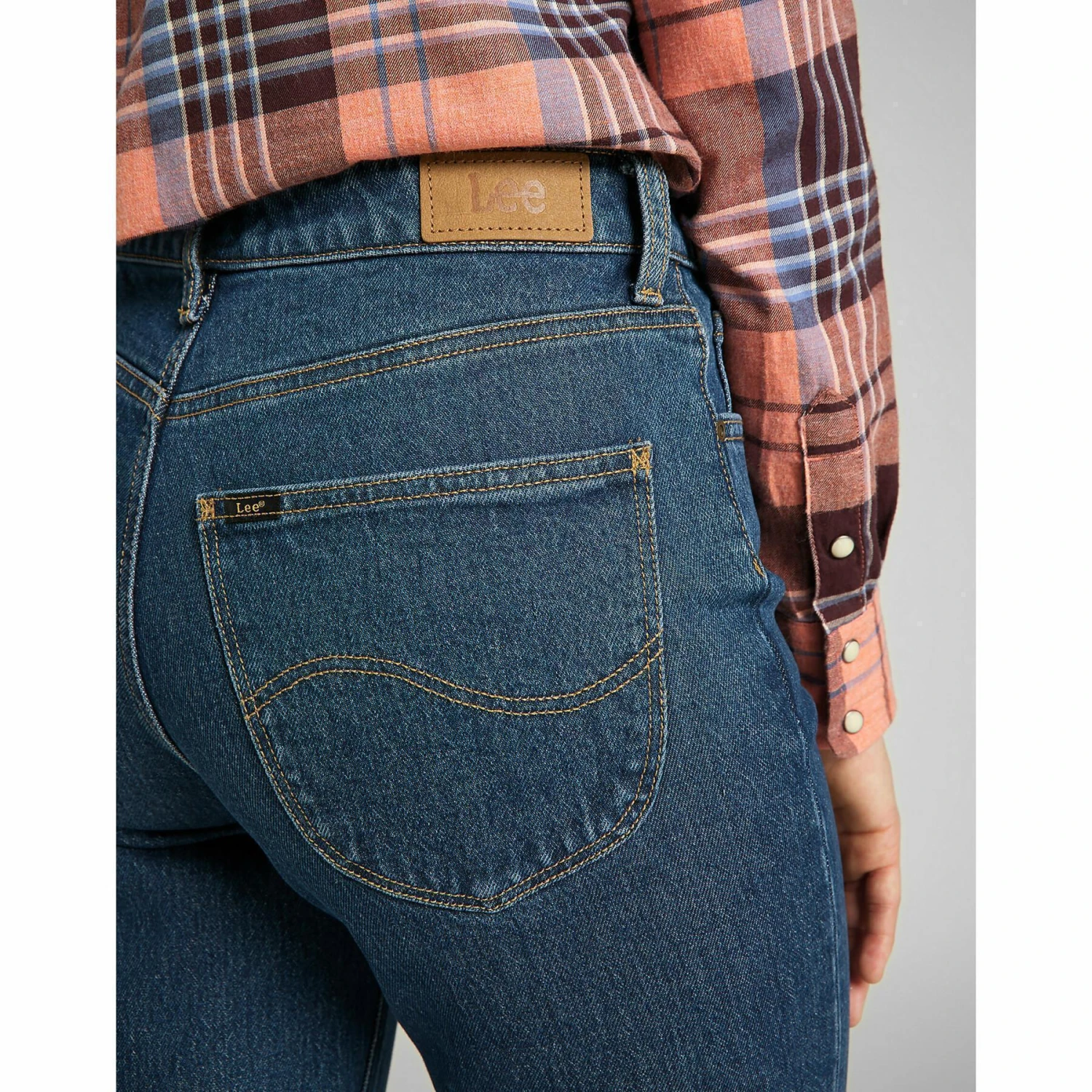 Jeans Femme Lee Carol In Vintage Jamie 7 Jeans Femme Lee Carol In Vintage Jamie – Image 5