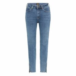 Jeans Femme Lee Scarlett High Zip In Mid Ely