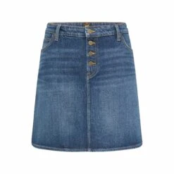 Jupe Femme Lee Button Fly A Line