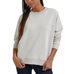 Sweatshirt Col Rond Femme Lee