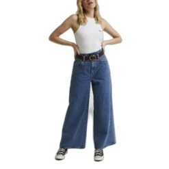 Jeans Plissé Jambe Droite Femme Lee -Lee Boutique lee 112332722 2