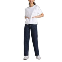 Jeans à Revers Femme Lee Jane